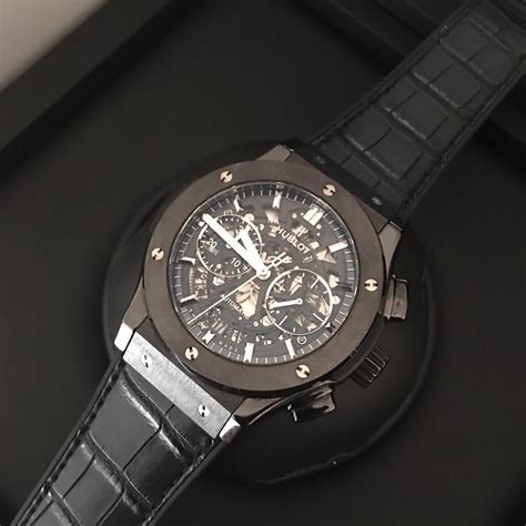 Rarest of the rare **BNIB** HUBLOT **ALL BLACK**